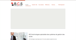 Desktop Screenshot of bcs-techno.com